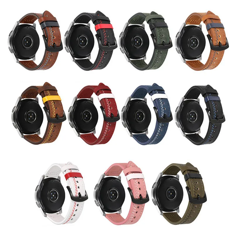 22mm Inteligente Relógios Pulseira de Couro Adequado Para Huawei GT Relógio Durável de Couro de Substituição da Pulseira, Bracelete De Montre Cinturino