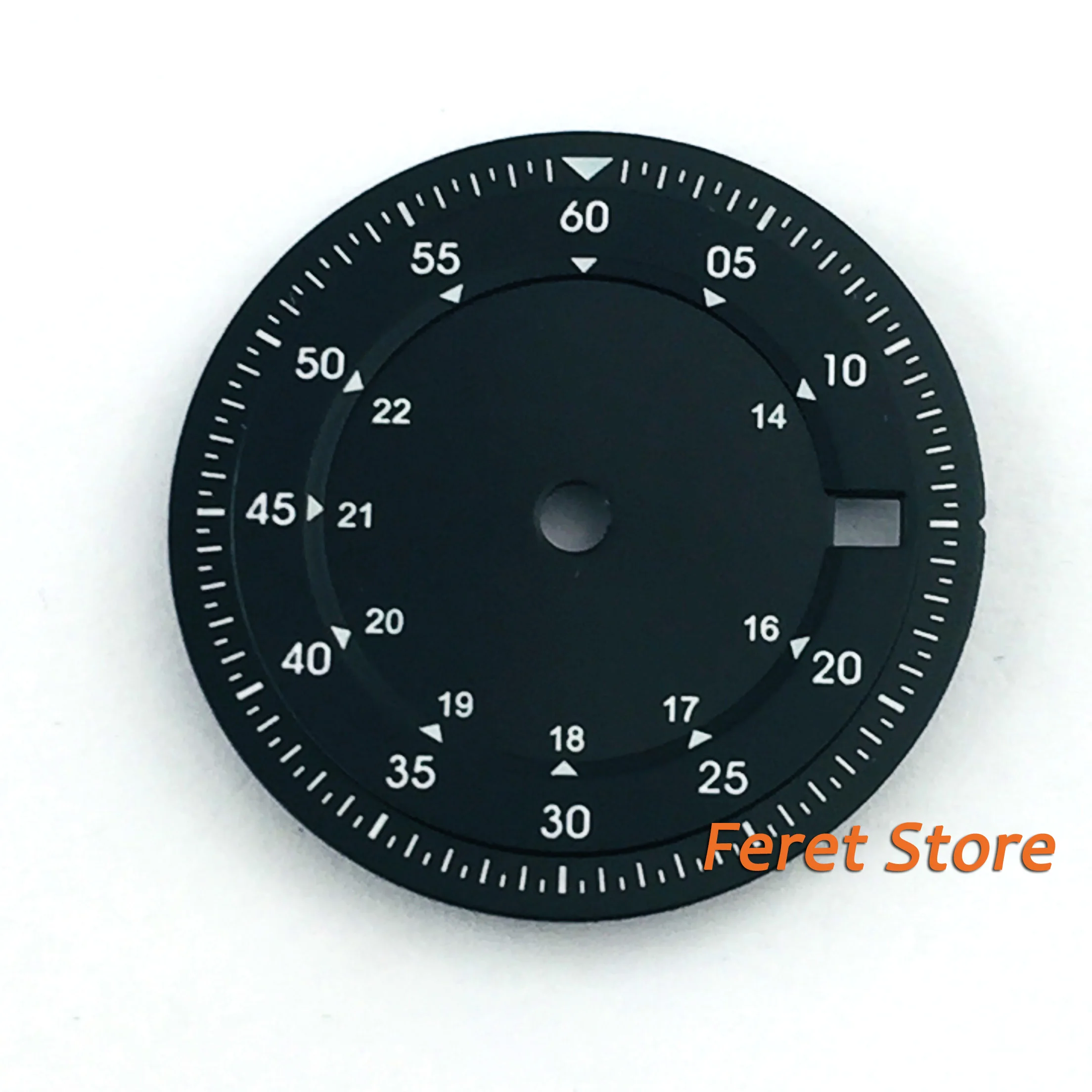 28,5 mm Preto Mostrador do Relógio ajuste ETA 2836/2824 2813/3804 Miyota 82Series movimento p77