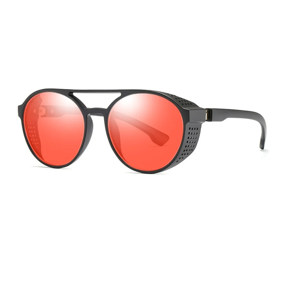 Clássico Punk Homens Óculos de sol de Marca, o Designer de Óculos de Homens, Óculos de Sol Vintage para Homens Punk Oculos De Sol Gafas UV400