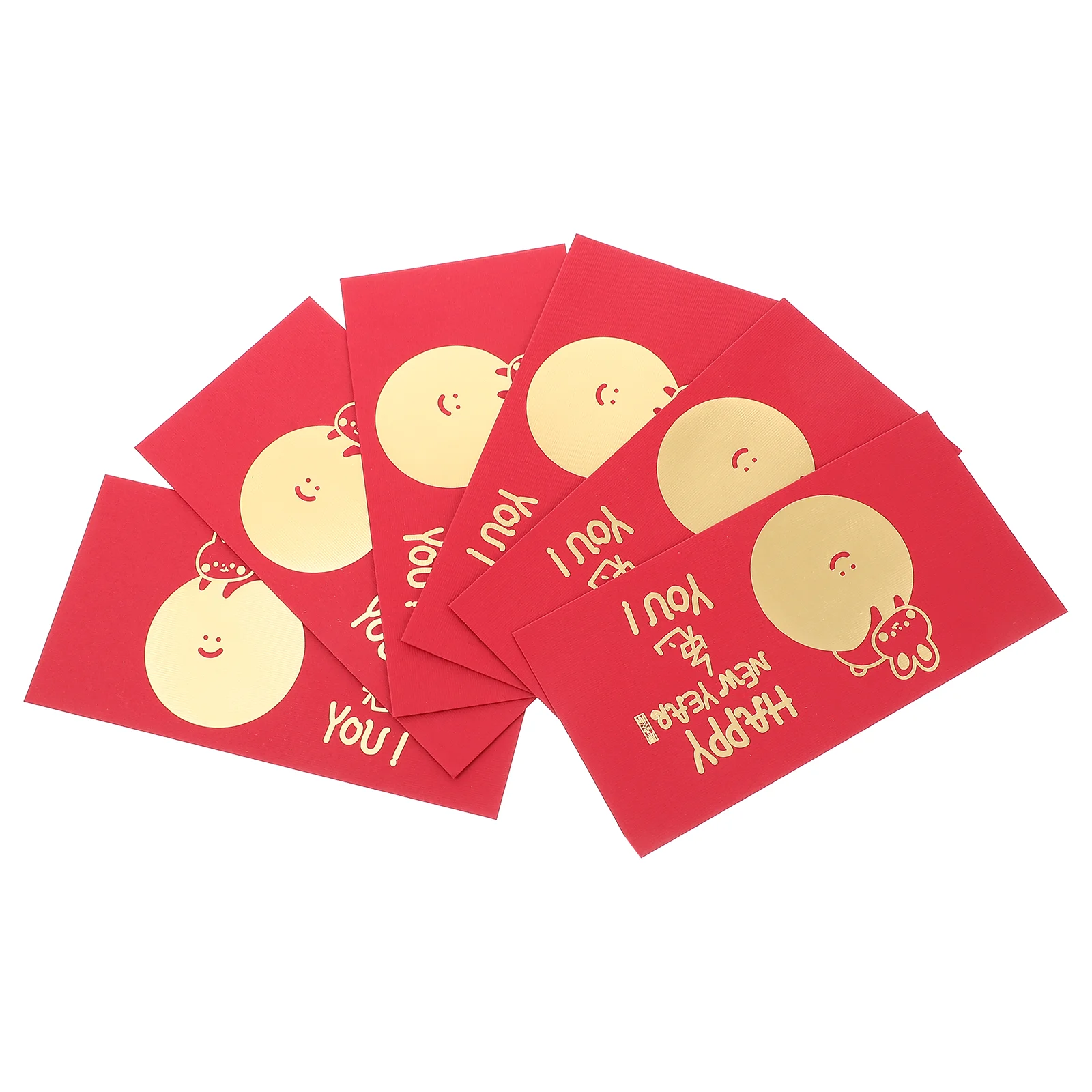 Envelopes Vermelhos Com Dinheiro O Ano Do Coelho Pacotes De Sorte Novo Envelope Chinês De Hong Bao Tradicional Pacote De Desenhos Animados Pocket Festival Da Primavera