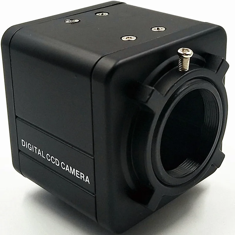 HD Livre na Unidade USB do Módulo da Câmera Analógica, Câmera de Vigilância Industrial de Pequeno Caso com M12CS Lente