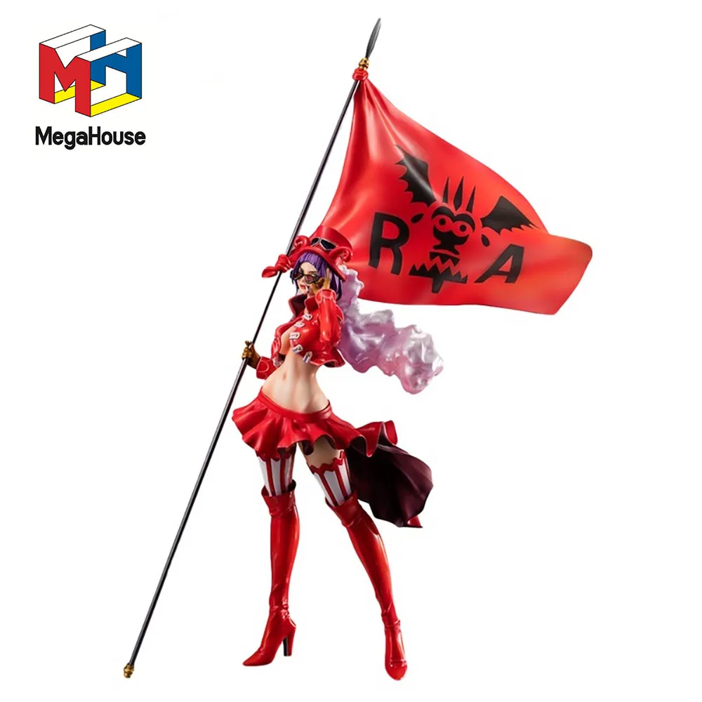 Megahouse Original Figurino De Uma Peça Exército Revolucionário Belo Betty Estátua Collectile Modelo De Anime Figura De Ação Brinquedos