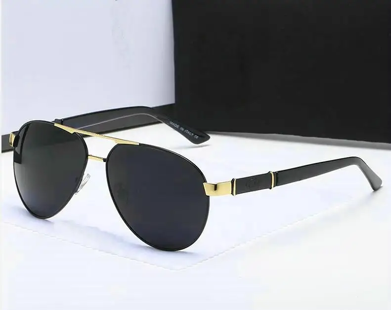 Moda homens Designer de Óculos de sol das Mulheres 2021 Óculos Vintage Clássico Piloto Armação Óculos de Sol Sombras Para Mulheres zonnebril dames