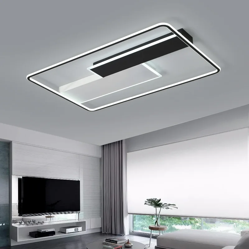 moderno da luz de teto ventilador de teto-de-Cabeceira de Alumínio AC85-265V Lâmpada do Teto, Luminárias de luminaria de teto luzes
