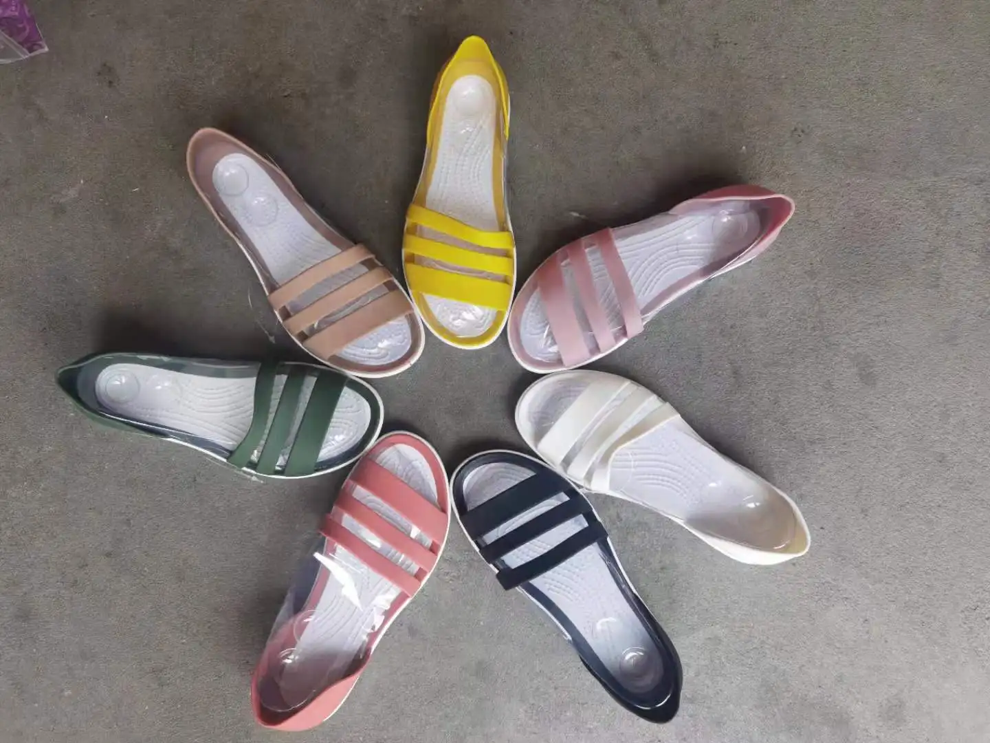 Mulheres De Verão, Sandálias 2023 Bico Aberto Slides Chinelos De Quarto Doce Cor De Praia Casual Outdoot Feminino Senhoras Jelly Shoes
