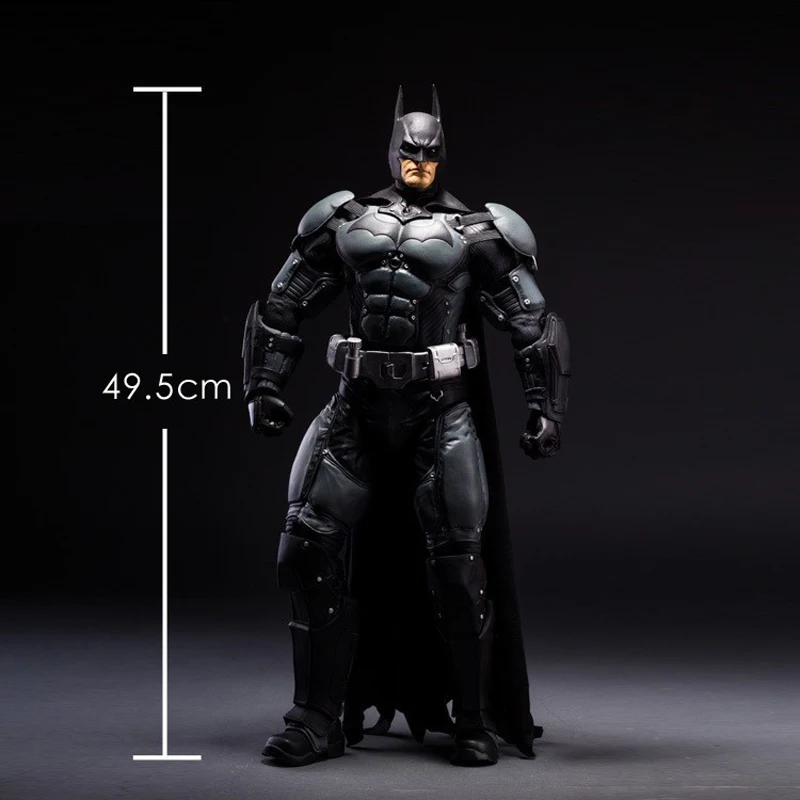 NECA Asilo Arkham Bruce Wayne Figura de Ação de PVC Modelo de Brinquedos 49.5 cm Conjunto Móvel de Presente de Aniversário Para Crianças Amigos Enfeite de Mesa