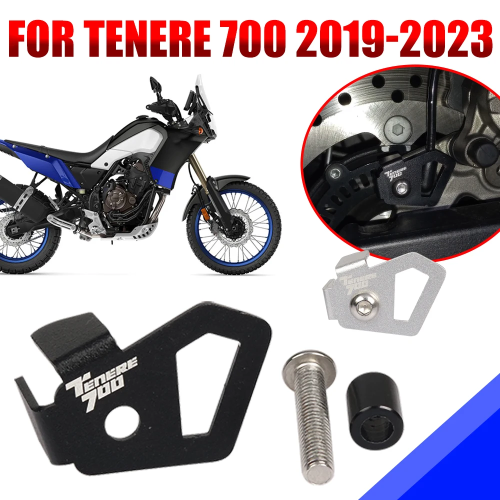 Para a Yamaha Tenere 700 2019 2020 2021 XTZ700 CNC Acessórios da Motocicleta ABS Traseiro Sensor de Guarda Tenere TX690Z XTZ690 XTZ 700 XT700Z