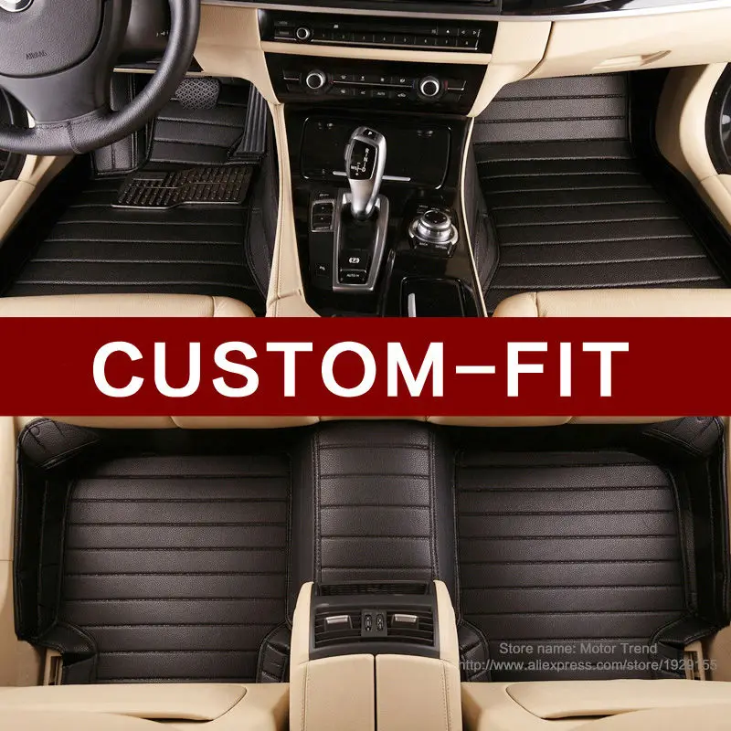 Personalizado carro tapetes para Kia K7 Cadencia pé caso do carro-estilo de carpetes, tapetes, perfeito 100% ajuste de tempo todos os revestimentos (2011-até o momento)