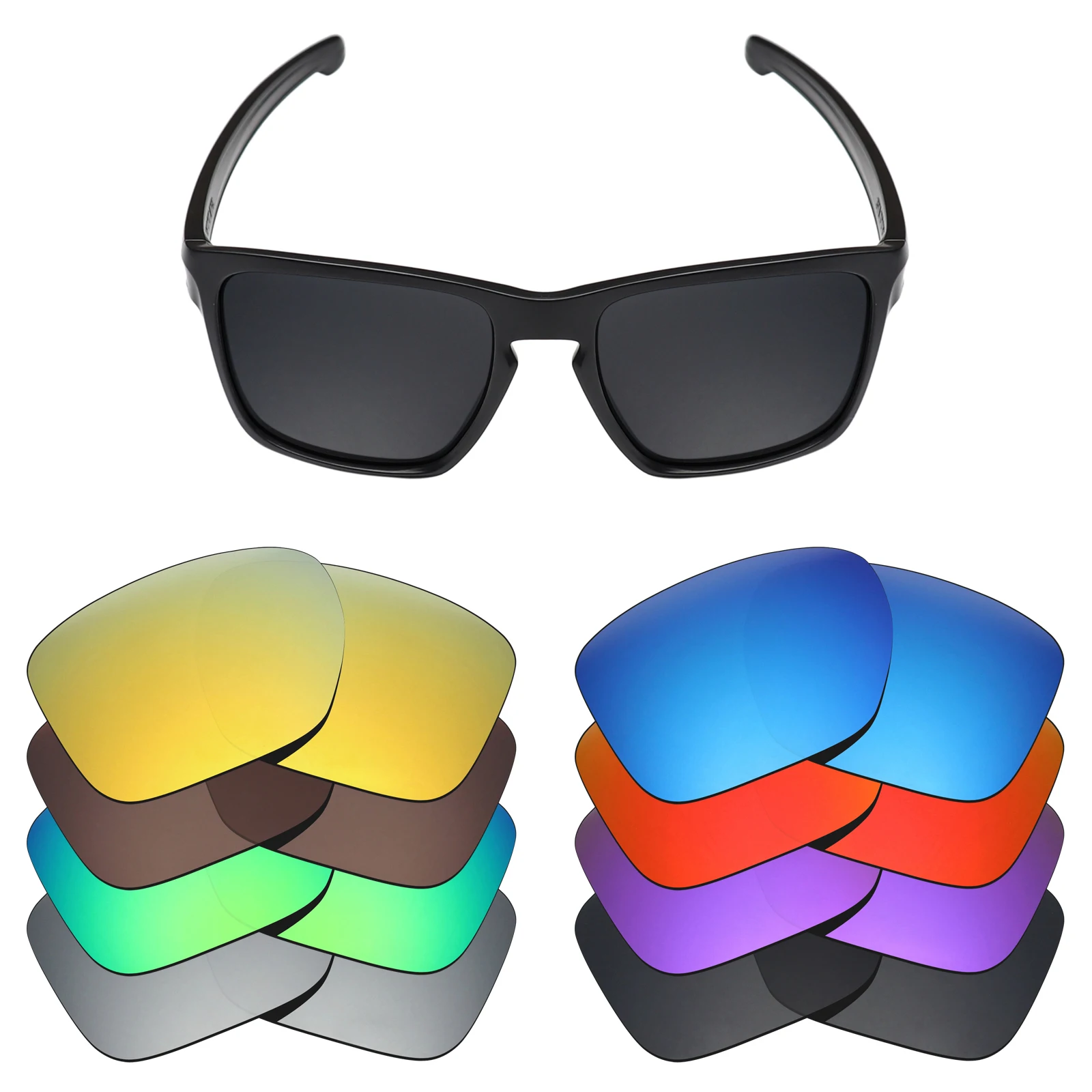 SNARK mais de 20 Opções de Cores Polarizados de Substituição de Lentes para Oakley Tira XL Óculos de sol de Lentes(Lens Apenas)