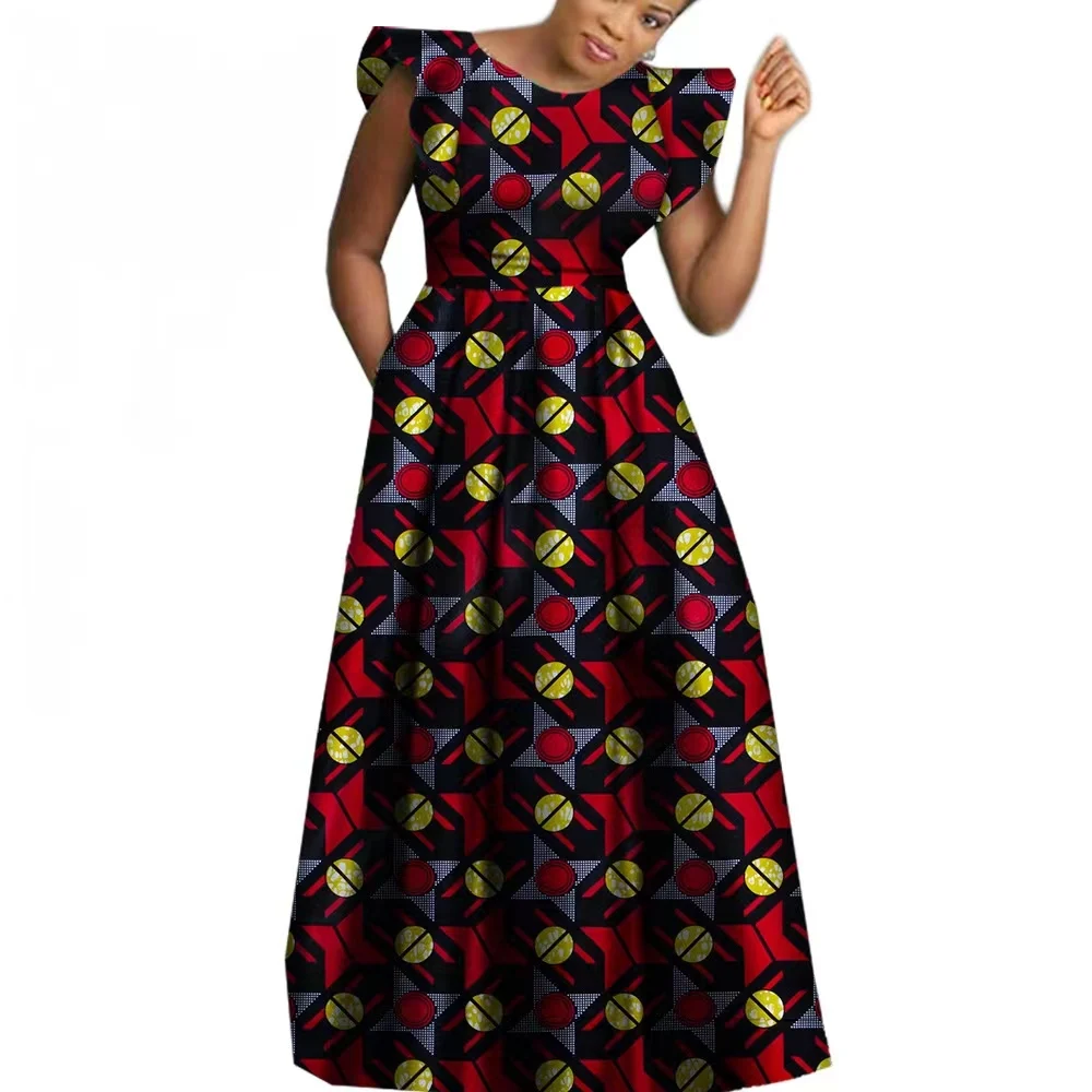 Tradicional africana vestidos tamanho plus Dashiki de impressão roupas riche áfrica império de vestuário africano roupas de festa para mulheres