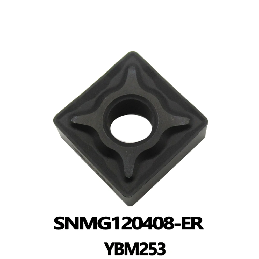 YBM253 SNMG120408-ER frete Grátis ZCC 10pcs/lot do carboneto do cnc pastilhas de torneamento, lâmina de corte de ferramentas de snmg120408